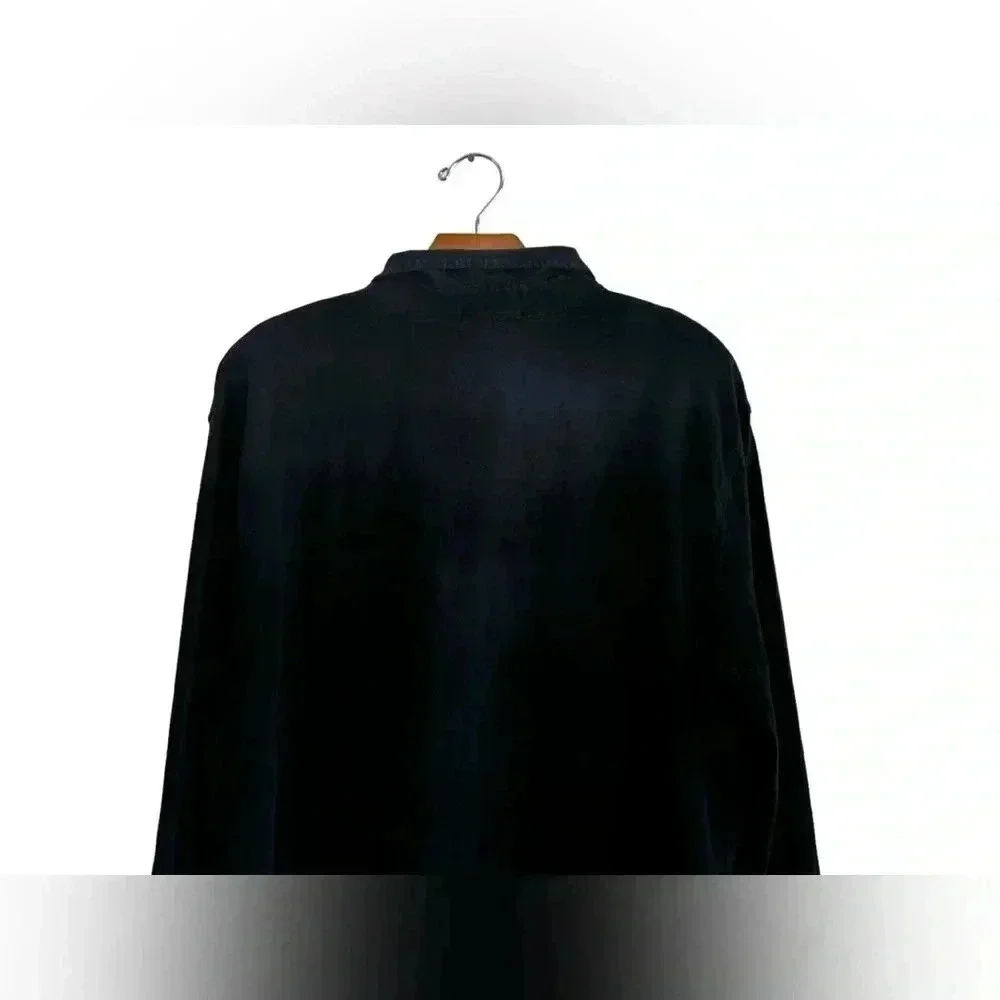 POLO Ralph Lauren Long Sleeve Shirt with Button Sleeves Mens Size L
